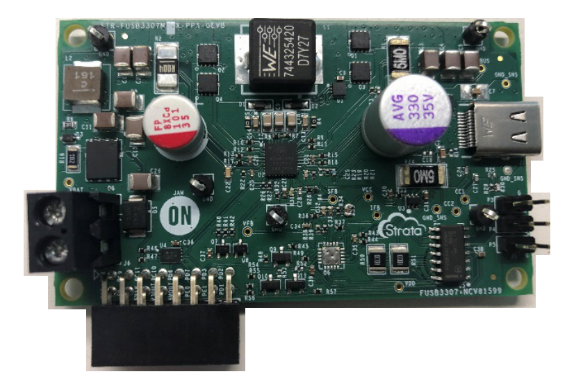 onsemi FUSB3307MX-PPS-GEVB Evaluation Board